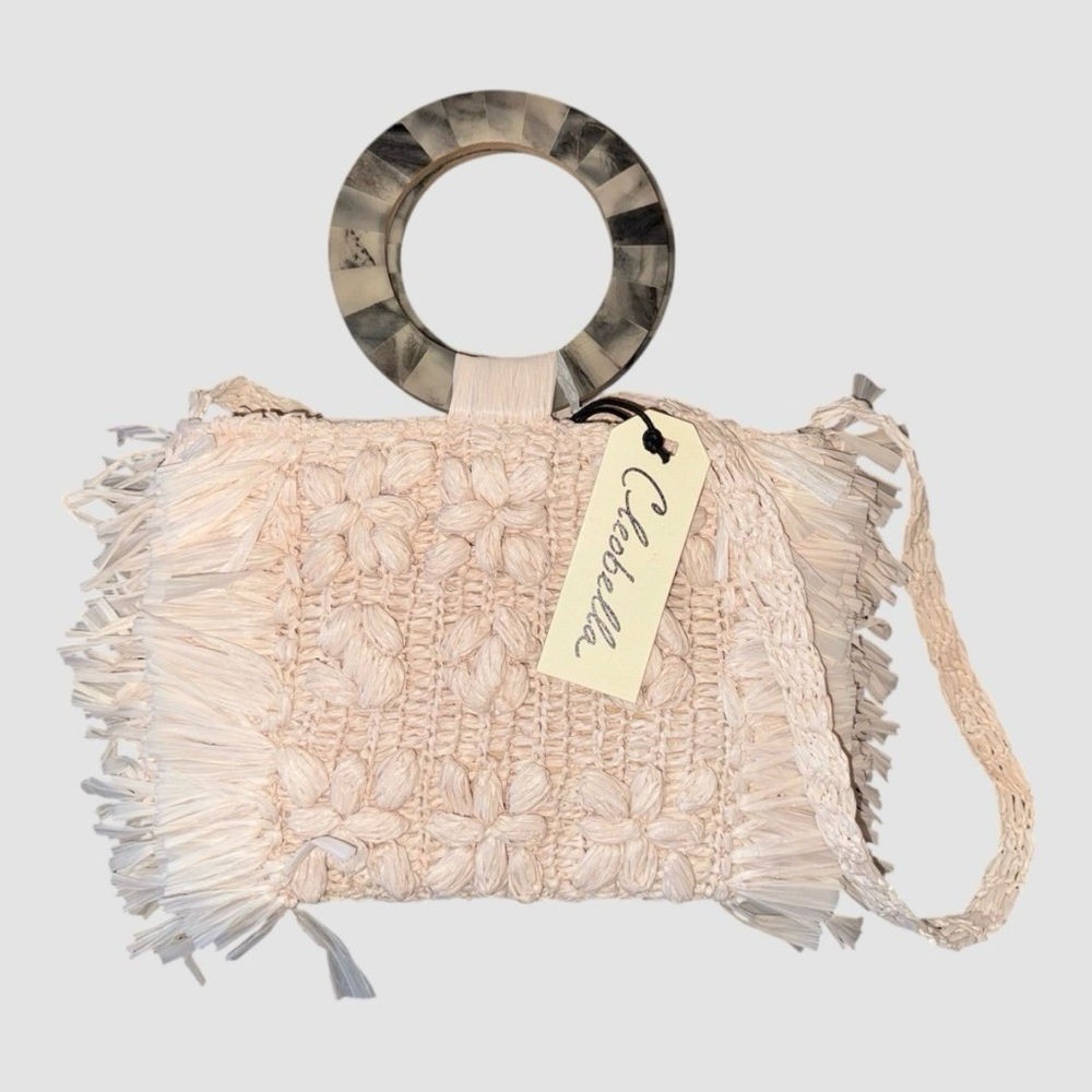 Cleobella Capri Raffia Handbag